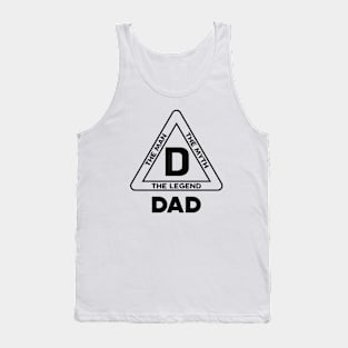 Dad - The Man The Myth The Legend Tank Top